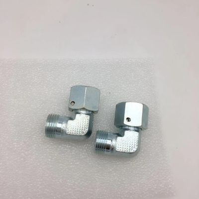 90 van de de Overgangs Gezamenlijke Metrische Slang van de Graadelleboog Mannelijke Hydraulische Adapters JIC NPT